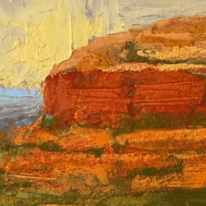 Luminous Landscapes in Cold Wax